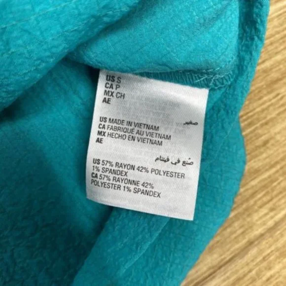 Alfani Womens Blouse V-Neck Size S Collared Sleeveless Breathable Top NWT - Picture 11 of 15